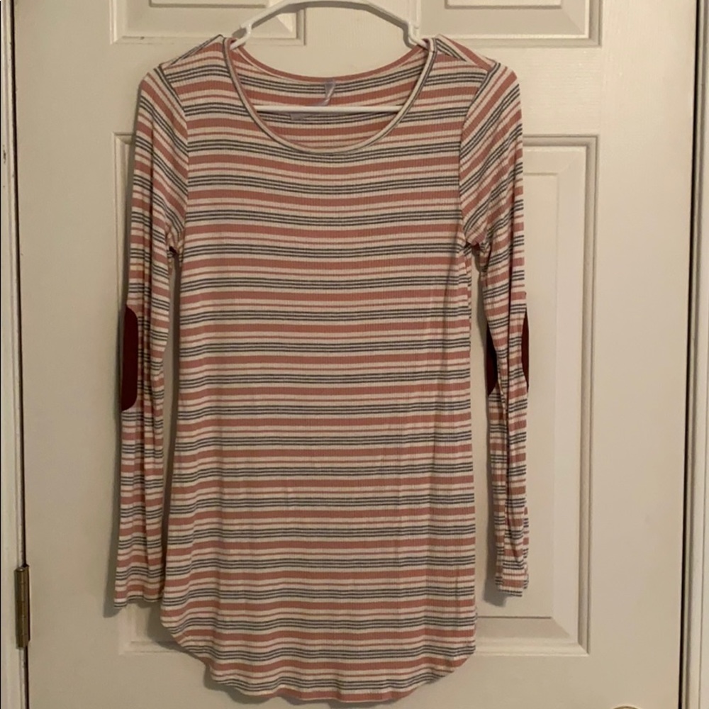 Long Sleeve Striped Shirt